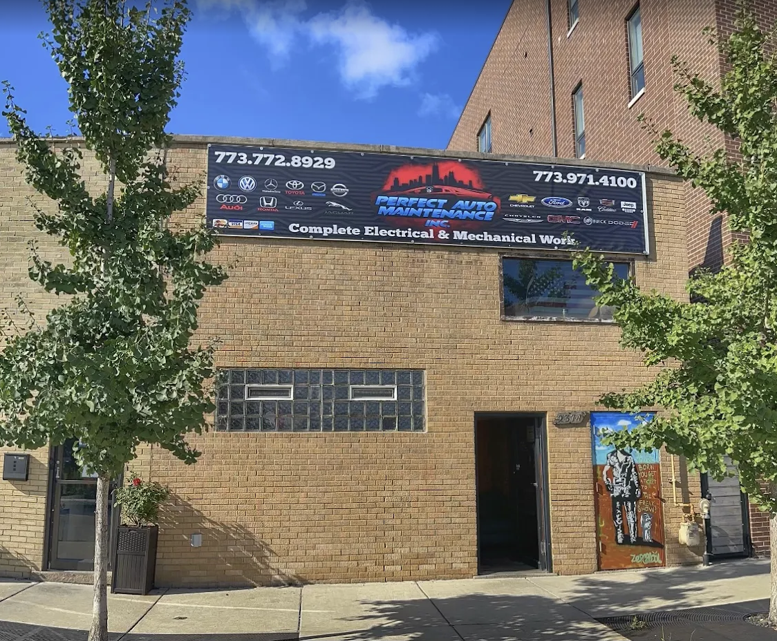 Perfect Auto Maintenance shop on N Elston Ct, Chicago